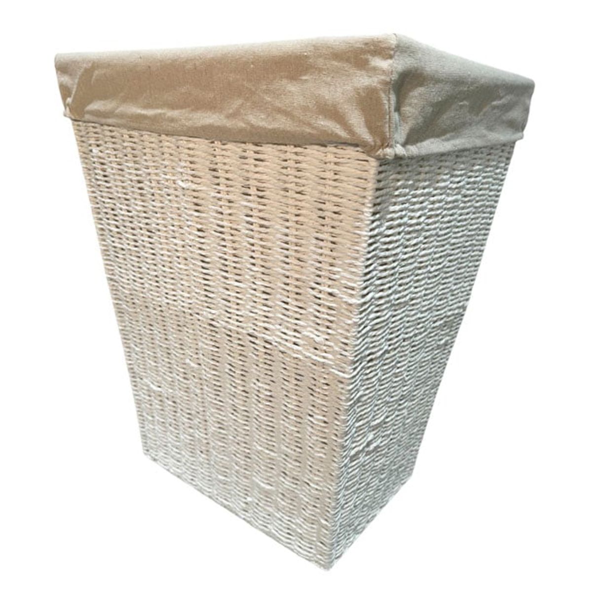 BRIC - Canasto para Ropa con Tela Interior.