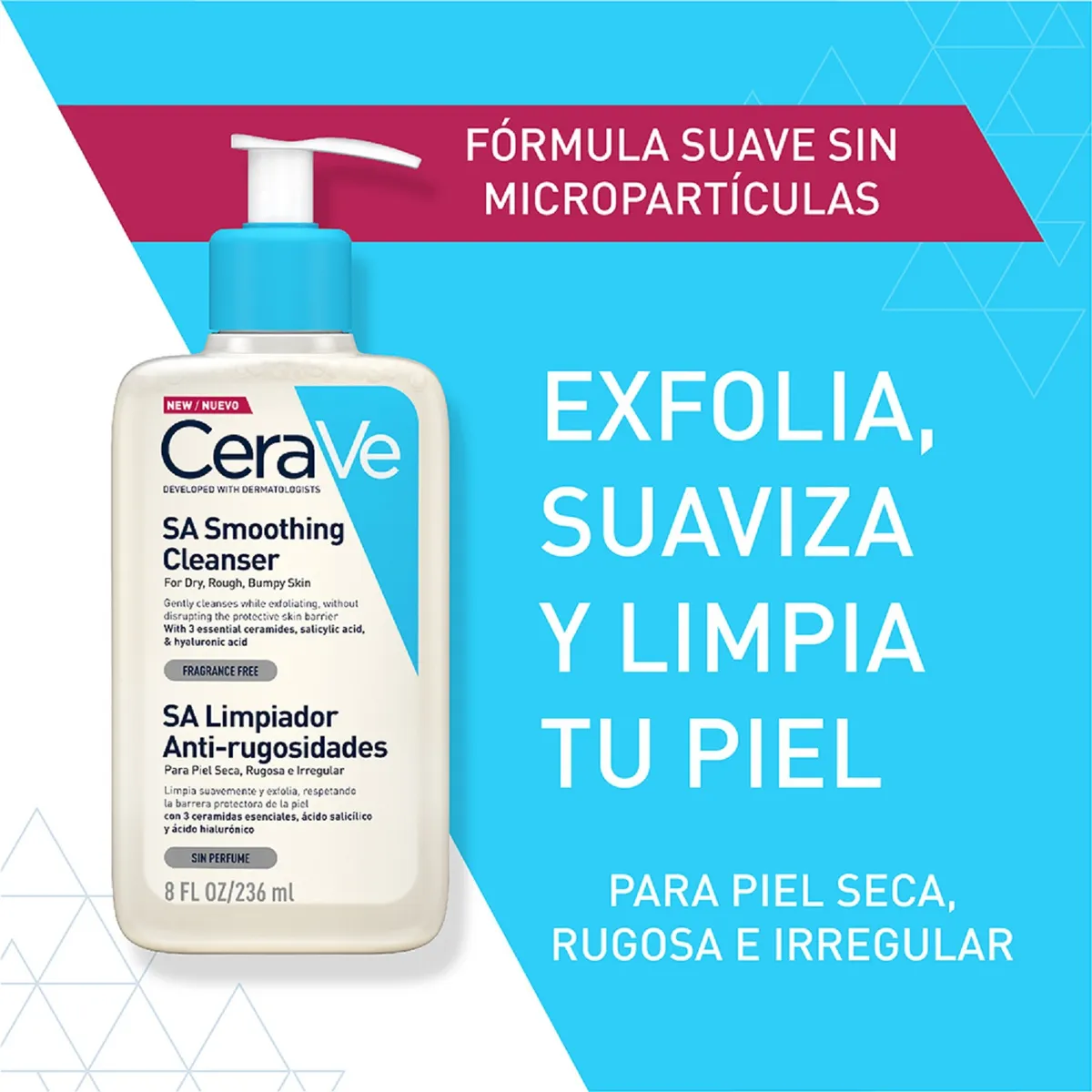 CERAVE - SA Limpiador Anti Rugosidades 236 ml Cerave