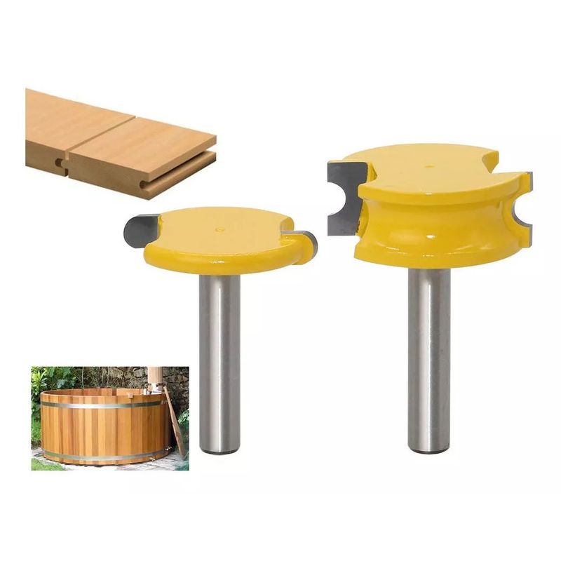 GENERICO - FRESA MADERA TINAJAS VASTAGO 8 MM