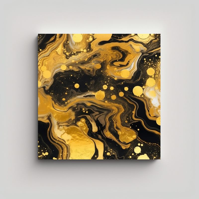 GENERICO - Pinturas Decorativas Clásicas Oscuras En 50x50 Cm