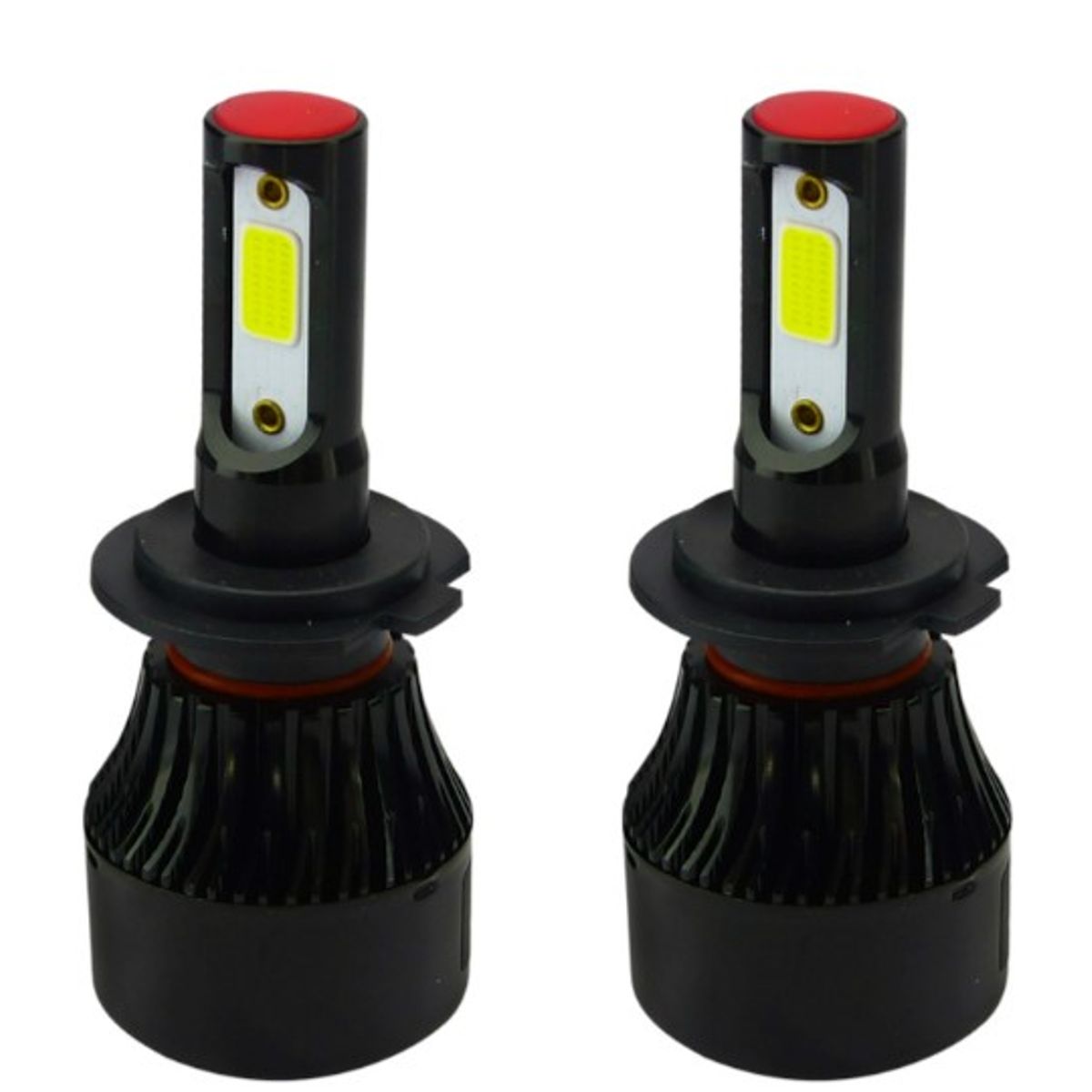 GENERICO - KIT AMPOLLETA LED H-7 PRO-LEDUSA 120W BLACK SERIES 12000LM