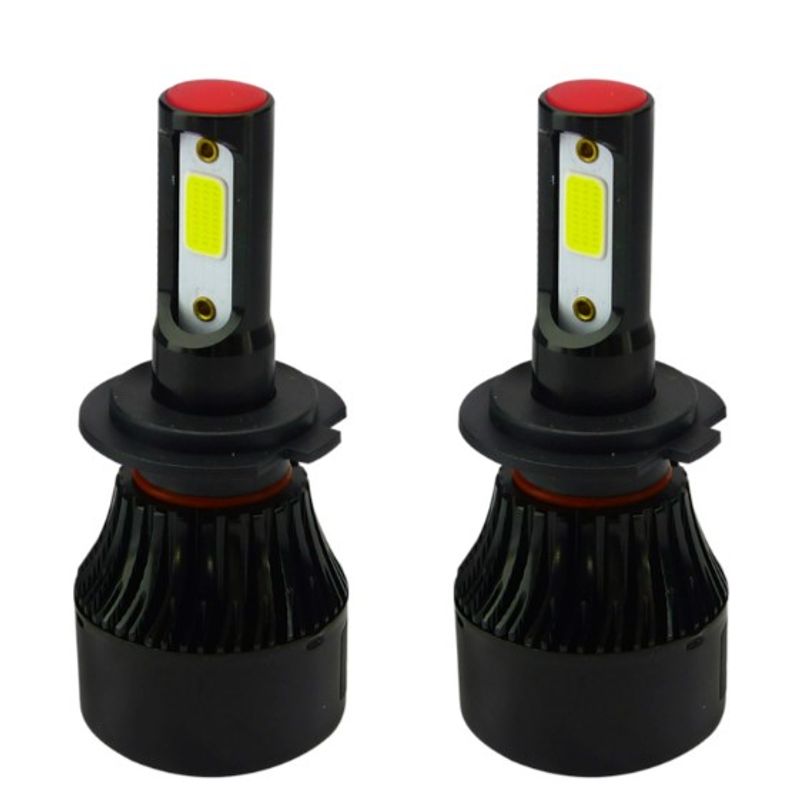 GENERICO - KIT AMPOLLETA LED H-7 PRO-LEDUSA 120W BLACK SERIES 12000LM
