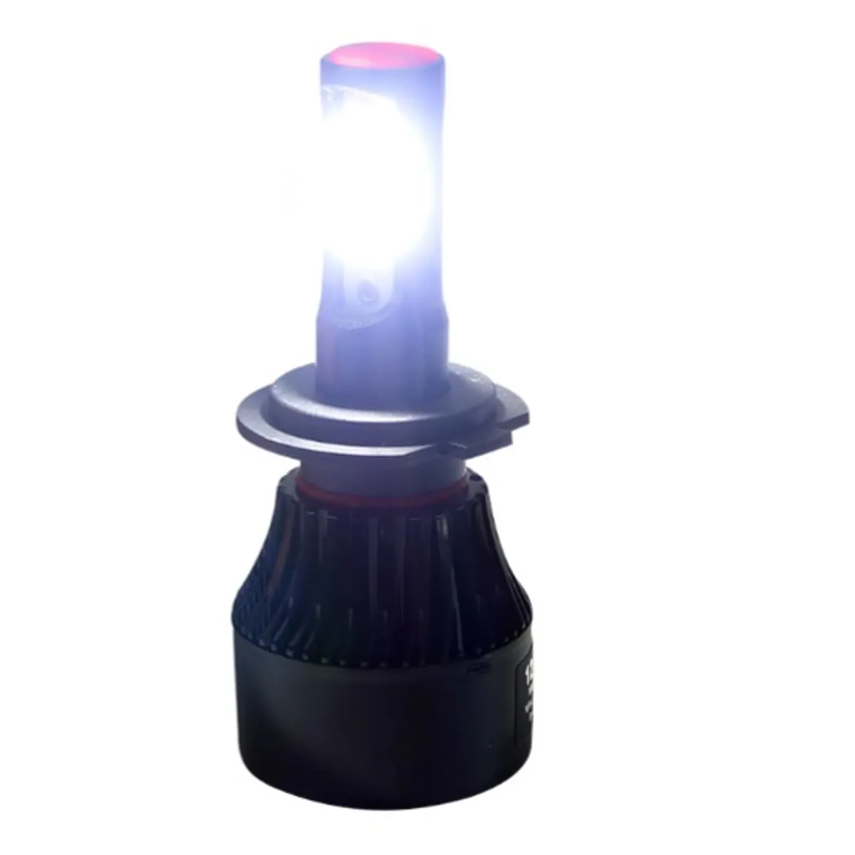 GENERICO - KIT AMPOLLETA LED H-7 PRO-LEDUSA 120W BLACK SERIES 12000LM