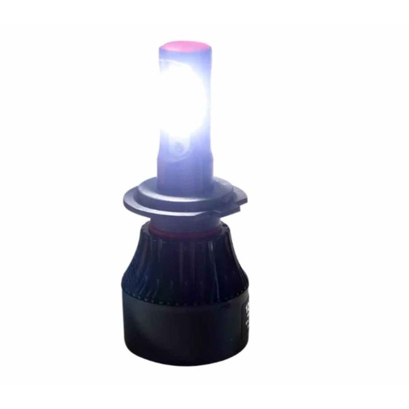 GENERICO - KIT AMPOLLETA LED H-7 PRO-LEDUSA 120W BLACK SERIES 12000LM