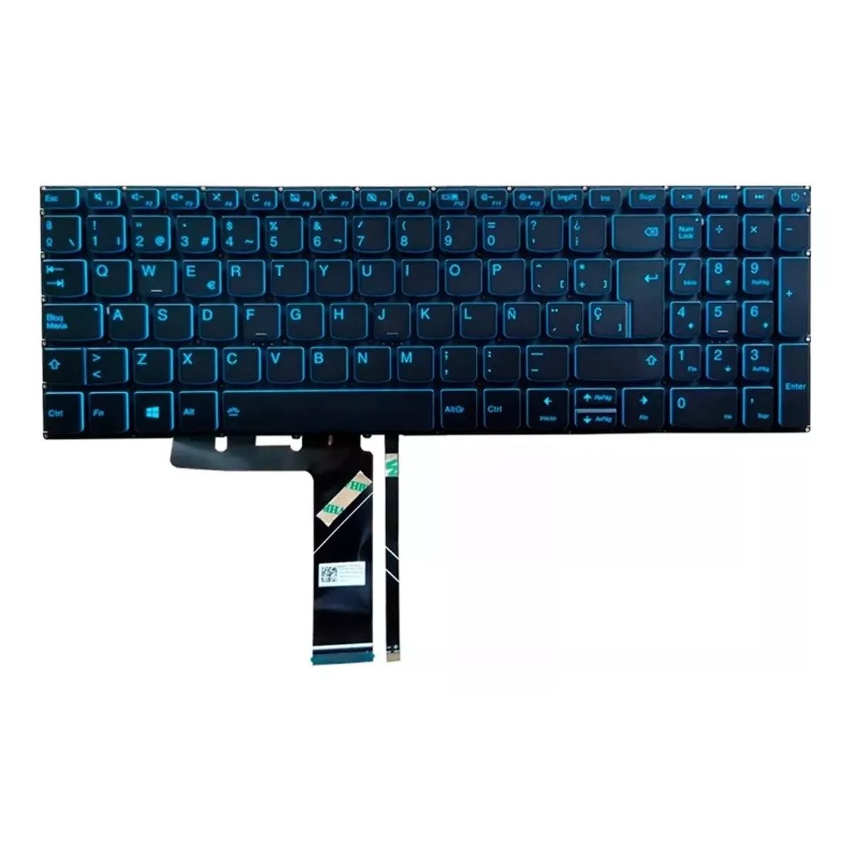 GENERICO - Teclado Español Para Lenovo L340-15irh L340-17irh Gaming