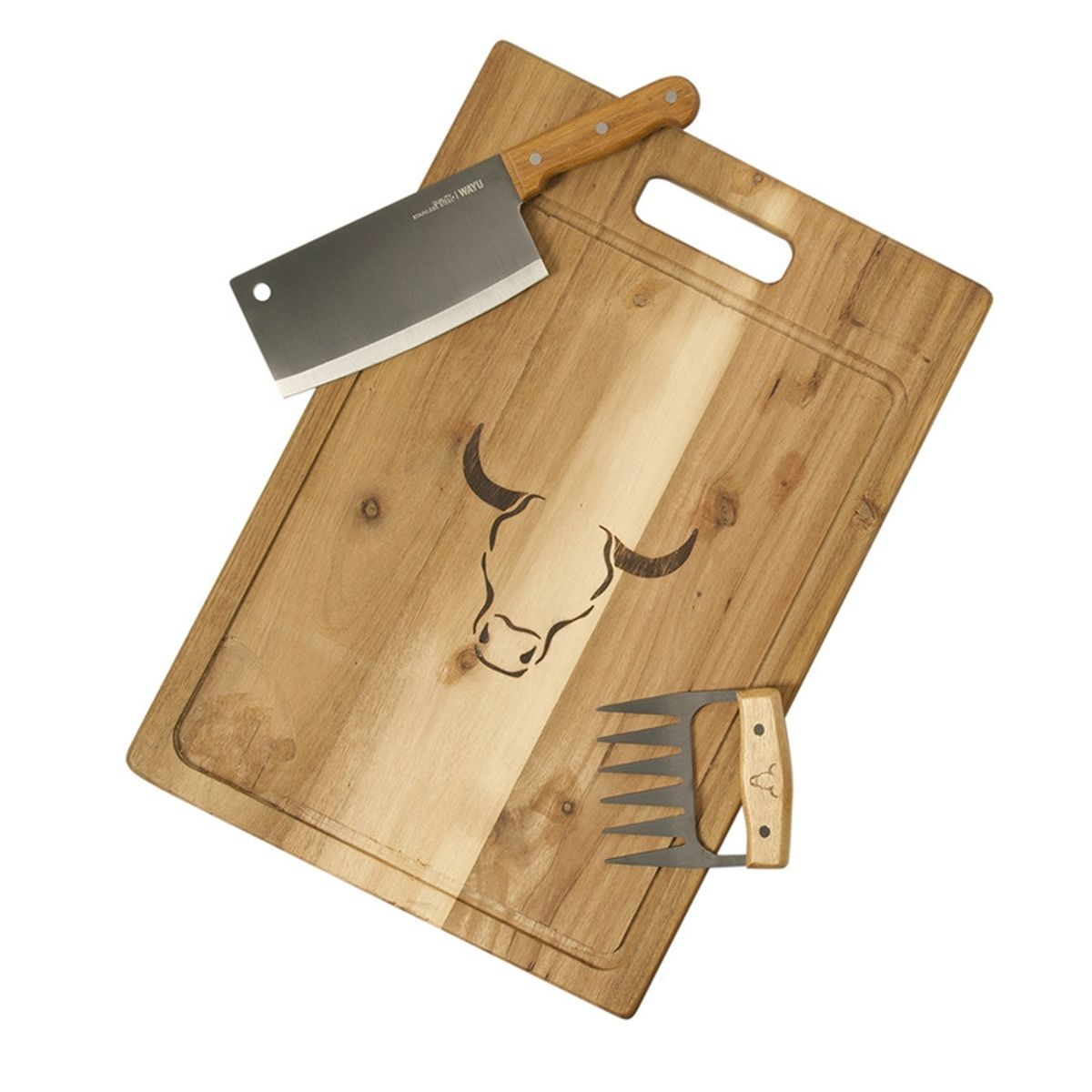 WAYU - Combo Parrilla 108 Wayu 3 Piezas Profesional