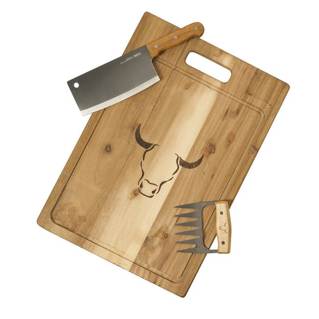 WAYU - Combo Parrilla 108 Wayu 3 Piezas Profesional