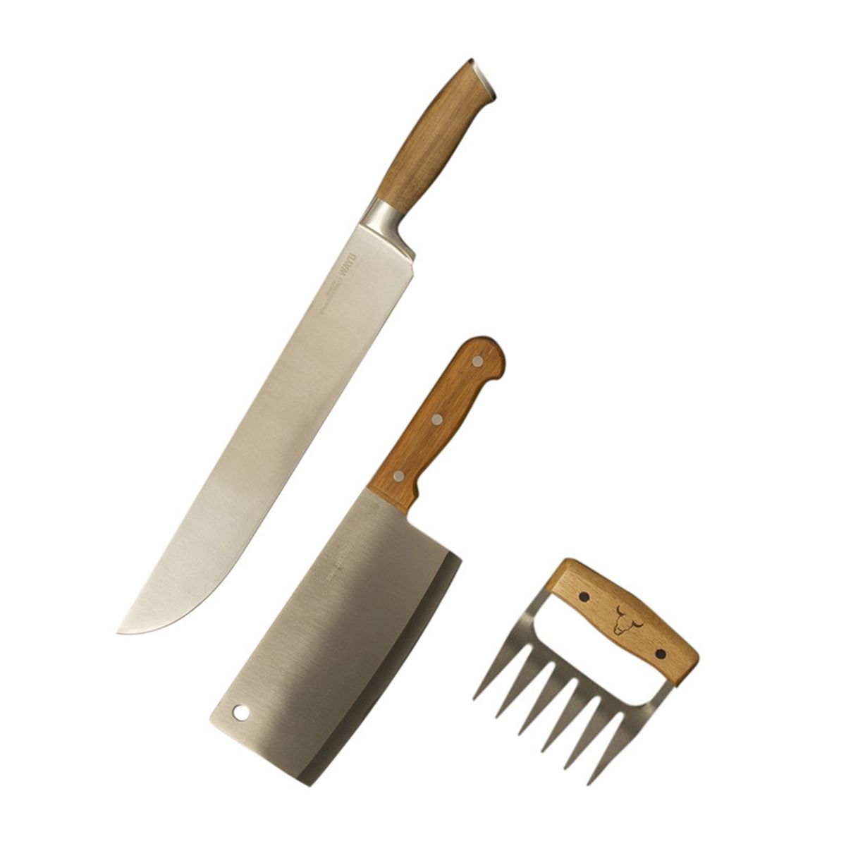 WAYU - Combo Parrilla 104 Wayu 3 Piezas Profesional