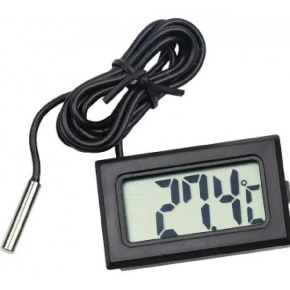 GENERICO - Pack 10 Termómetros Digital Para Vitrinas Freezer Sonda