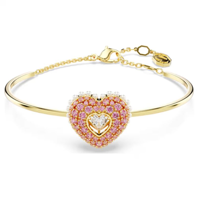 JB JOYAS BARON - Pulsera Swarovski Corazón Idyllia Dorado