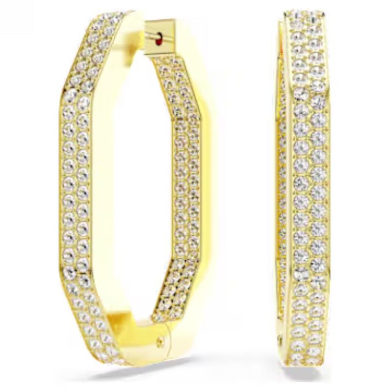 JB JOYAS BARON - Aros Swarovski Dextera Amarillo