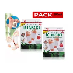 GENERICO - Parches Detox Kinoki Para Pies Desintoxificación Pack 200