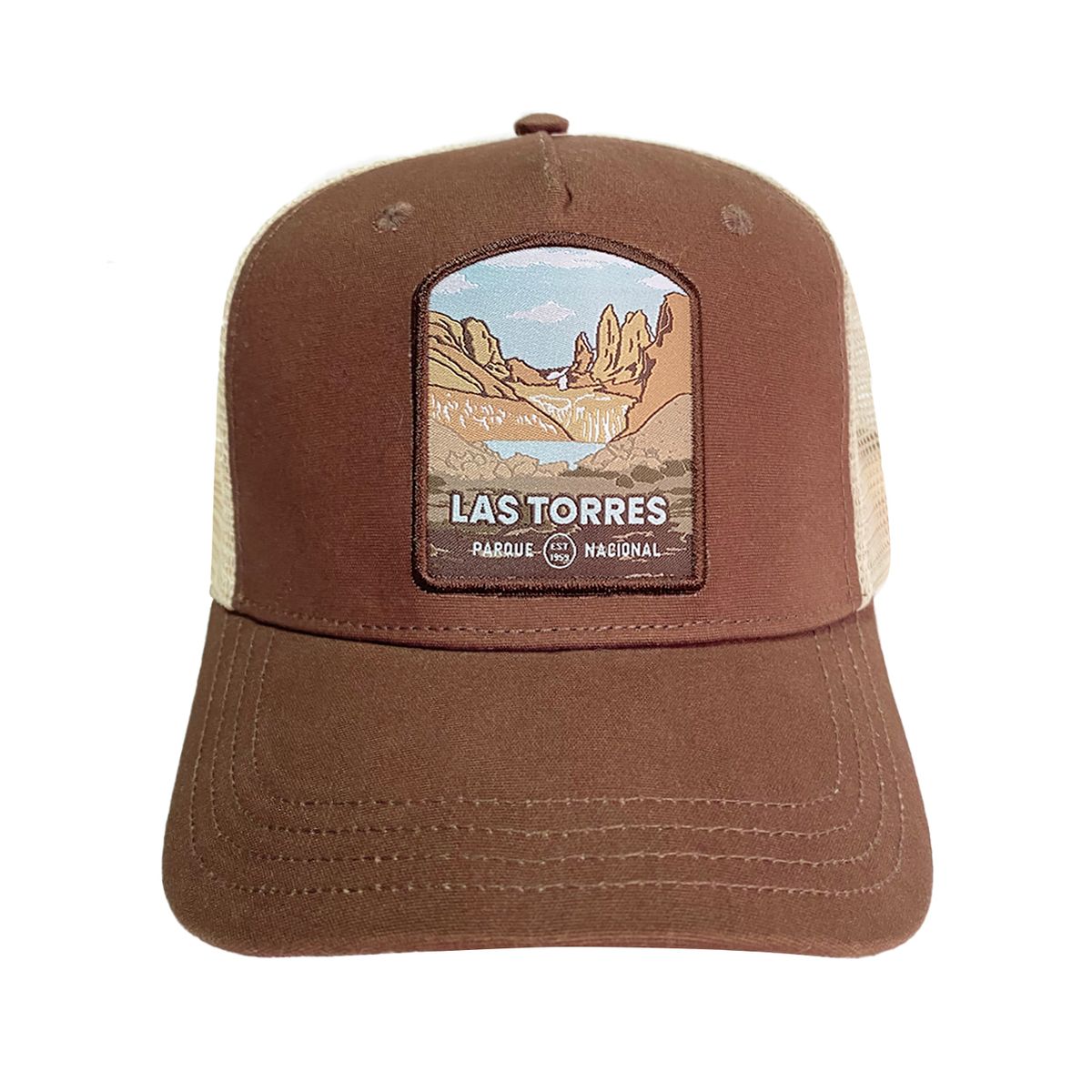 LENGA - Jockey Gorro Trucker Canvas Parque Nacional Base Las Torres Lenga