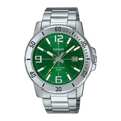 CASIO - Reloj MTP-VD01D-3BVUDF Acero Hombre Plateado