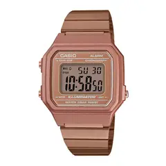 CASIO - Reloj B650WC-5ADF Resina Unisex Oro Rosa