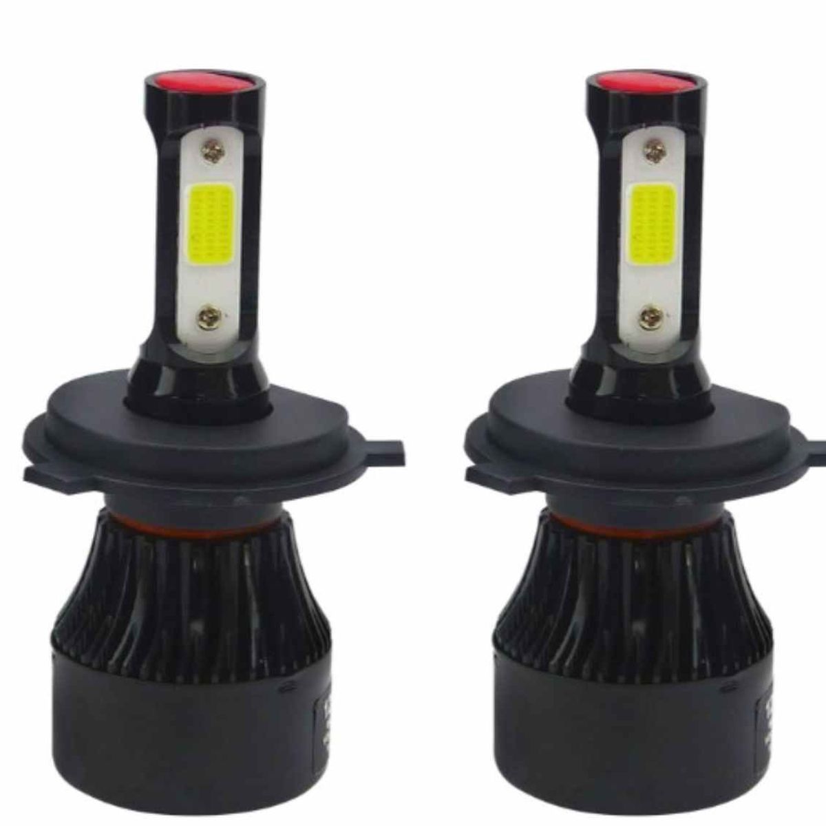 GENERICO - KIT AMPOLLETA LED H-4 PRO-LEDUSA 120W BLACK SERIES 12000LM