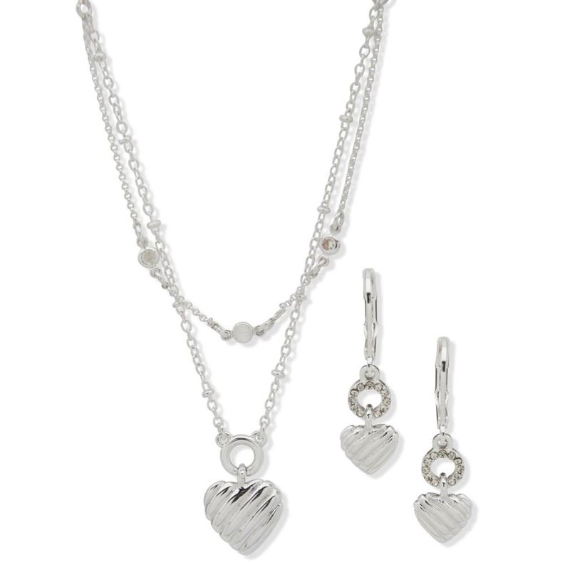ANNE KLEIN - Gift Set Joyas Anne Klein Plateado 01S00260 - Plateado