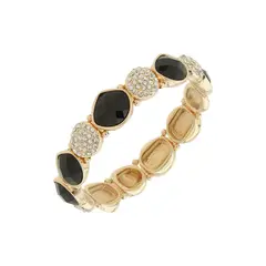 ANNE KLEIN - Pulsera Dorado Negro 01B00877 - Dorado