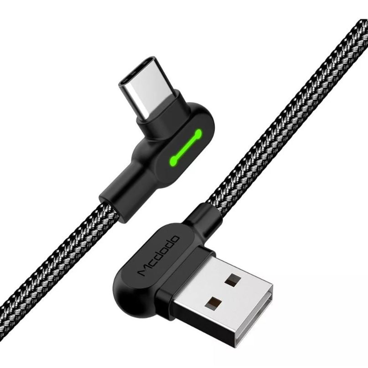 MCDODO - Cable Cargador Gamer para Android USB - Tipo C de 1.2 m Certificado