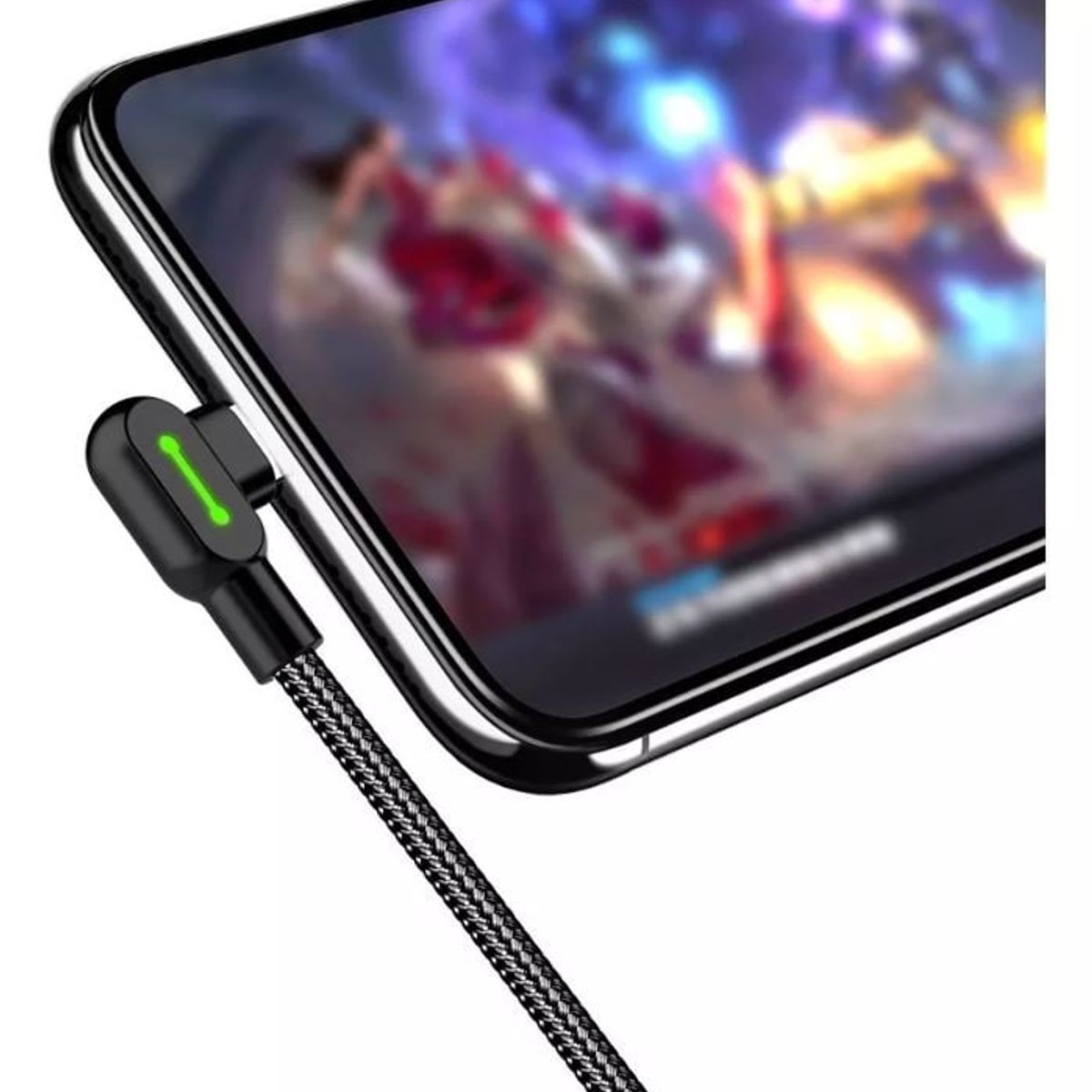 MCDODO - Cable Cargador Gamer para Android USB - Tipo C de 1.2 m Certificado