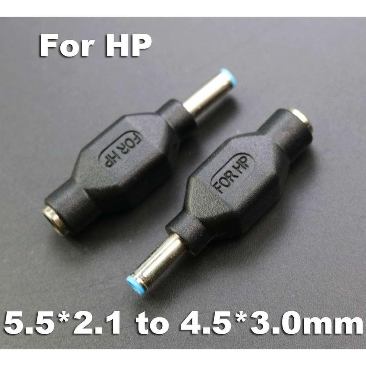 GEN - Adaptador Punta Cargador Notebook De Lenovo Hp Dell Toshiba - Negro