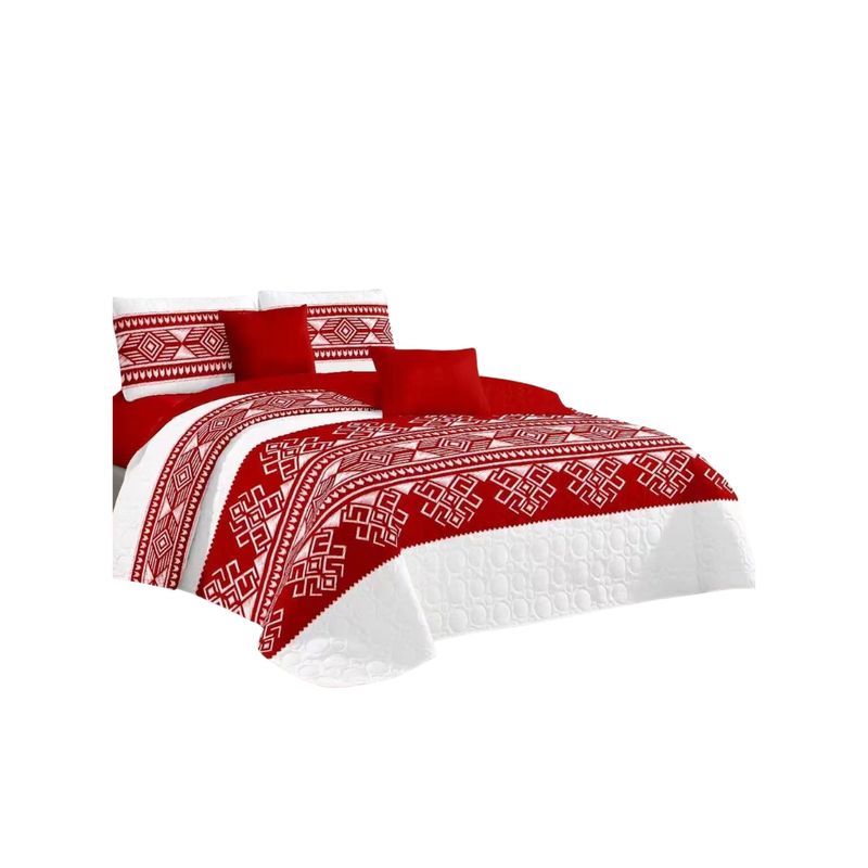 GENERICO - Cubrecama Quilt De Verano Plaza y Media Diseños Estampados