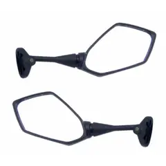 OEM - SET 2 ESPEJO PARA MOTO PARA CARENADO COLOR CARBON.