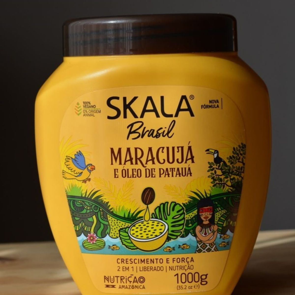 SKALA - MASCARA MARACUYA Y ACEITE 2EN1 BRASIL SKALA 1KG