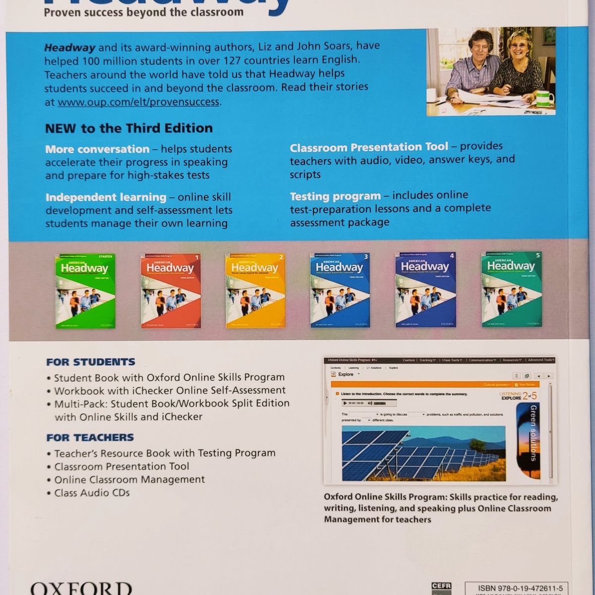 OXFORD - Libro American Headway 3 Student's Book 3rd edition