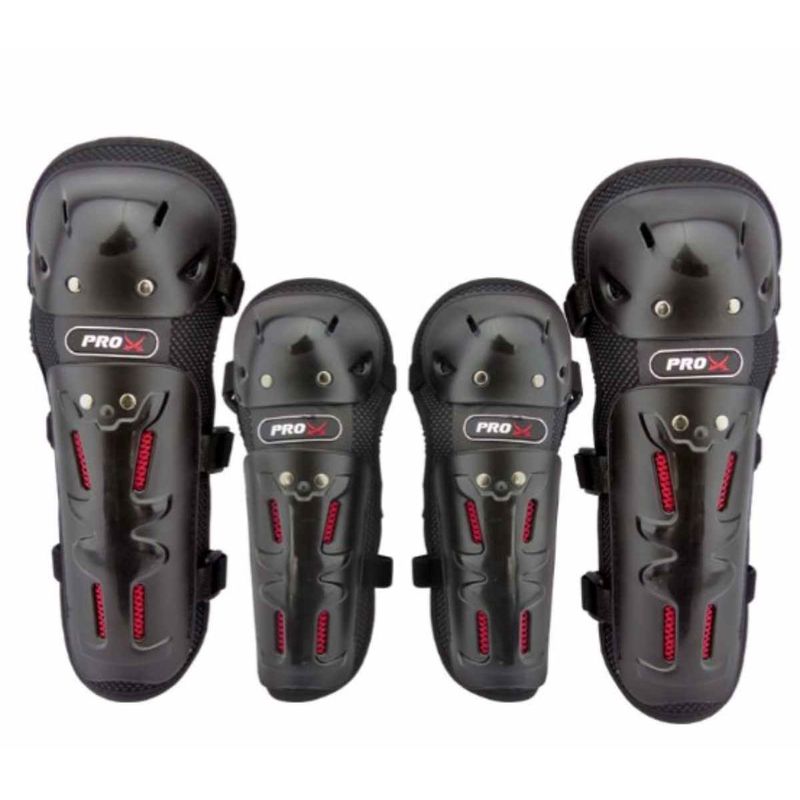 OEM - SET DE RODILLERA Y CODERA PARA MOTO COBRA PRO- X