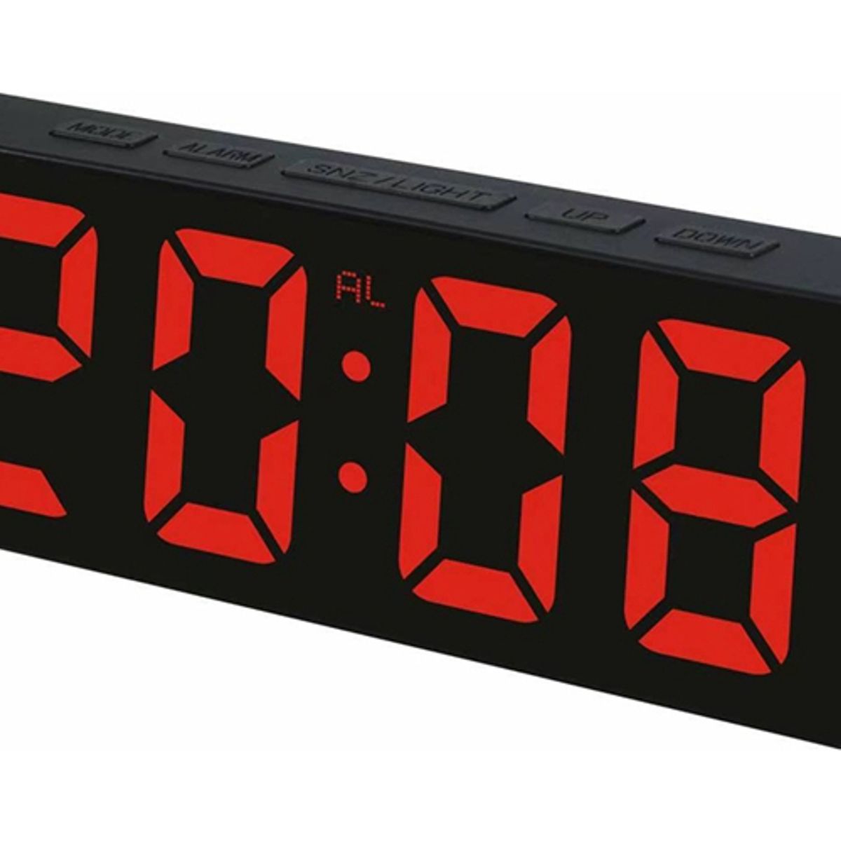 GENERICO - Despertador Digital Snooze Reloj Led Electrónico 4 Pantallas