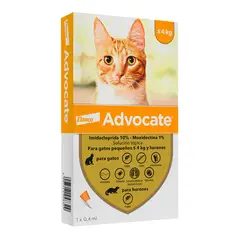 ELANCO - Antiparasitario Gato Advocate Pipeta 4kg