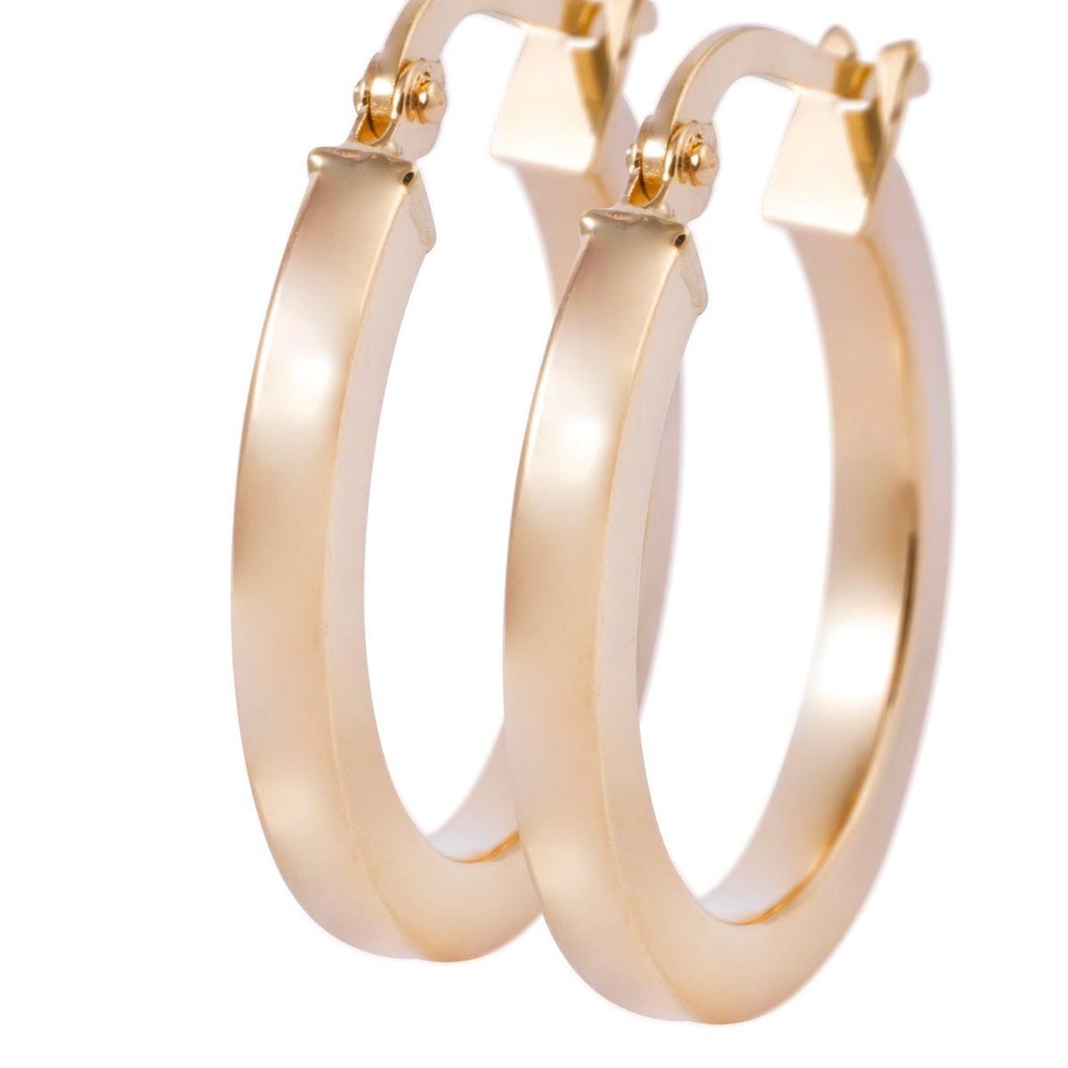 JB JOYAS BARON - Aros de Oro 18kt Argolla 20 MM