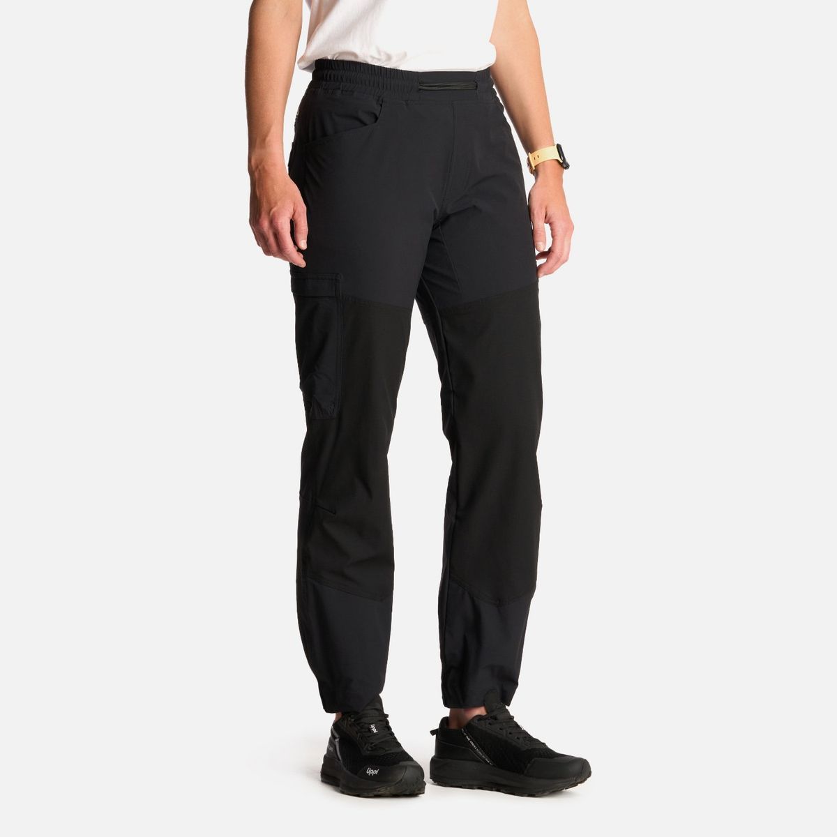 LIPPI - Pantalón Mujer Rock Q-Dry Pants Negro Lippi