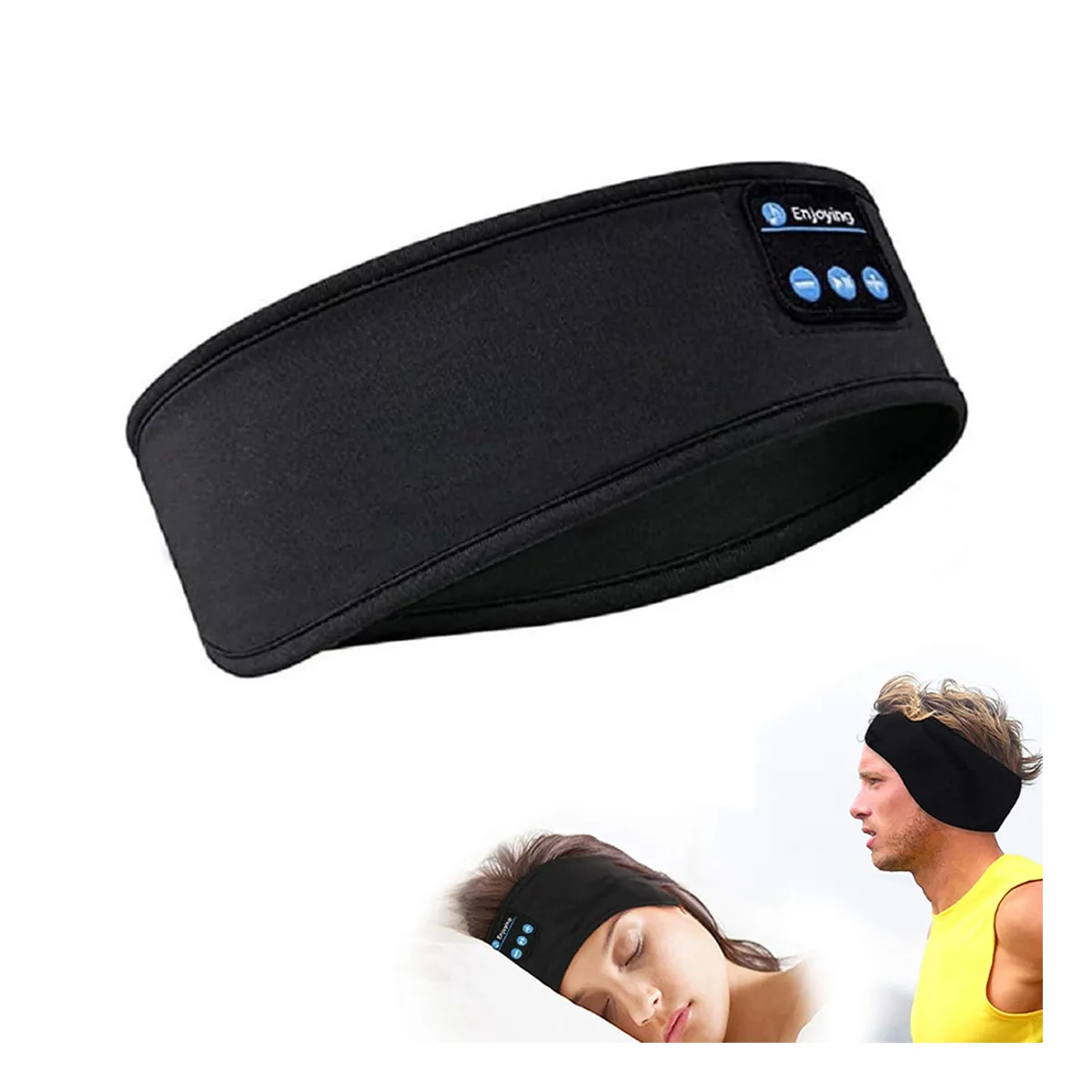 ATURE - Audífonos Cintillo Bluetoot Usb Dormir Yoga Deportes