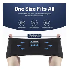GENERICO - Audífonos Cintillo Bluetooth Usb Dormir Yoga Deportes