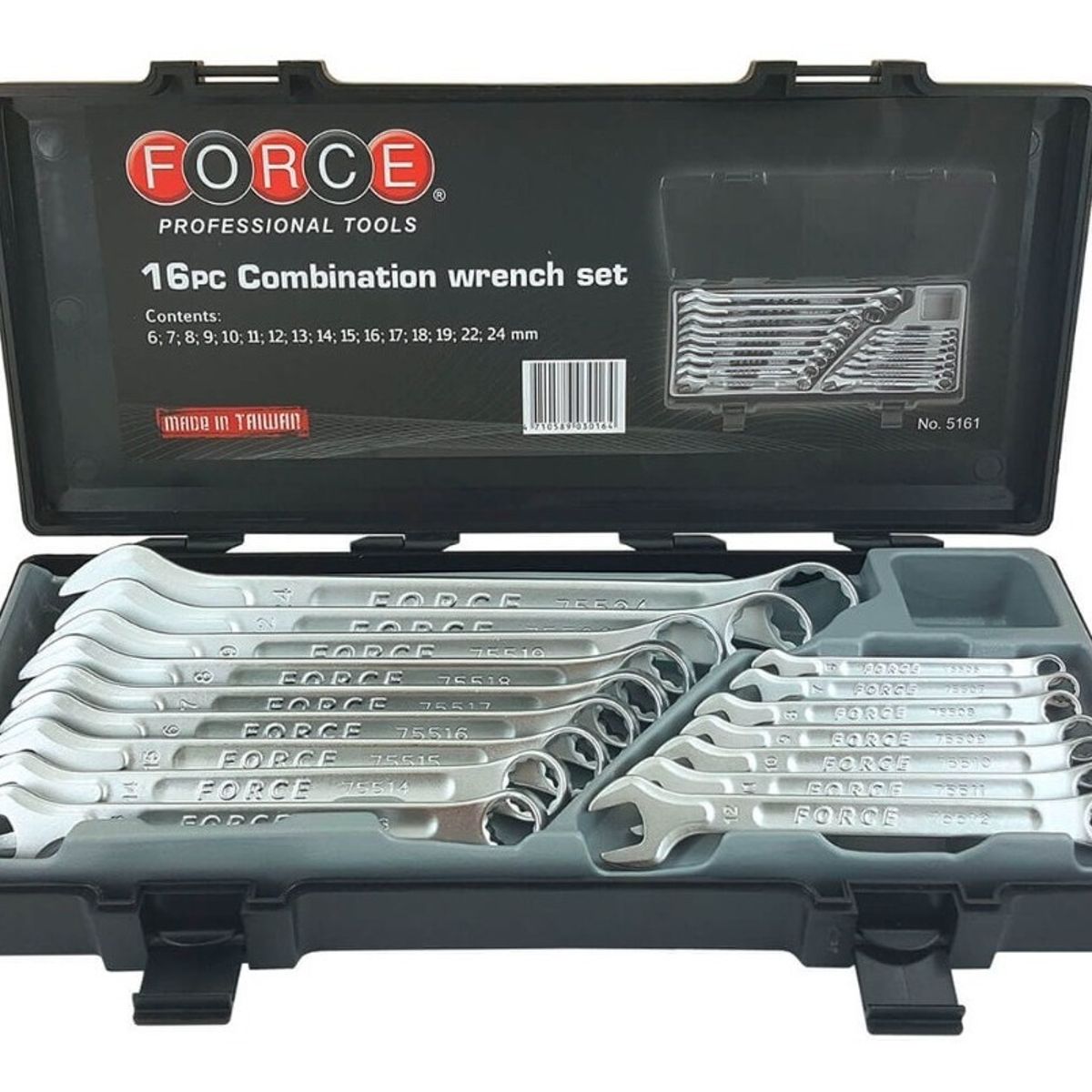 FORCE - Juego De Llaves Puntacorona Mm Force 5161 16 Piezas