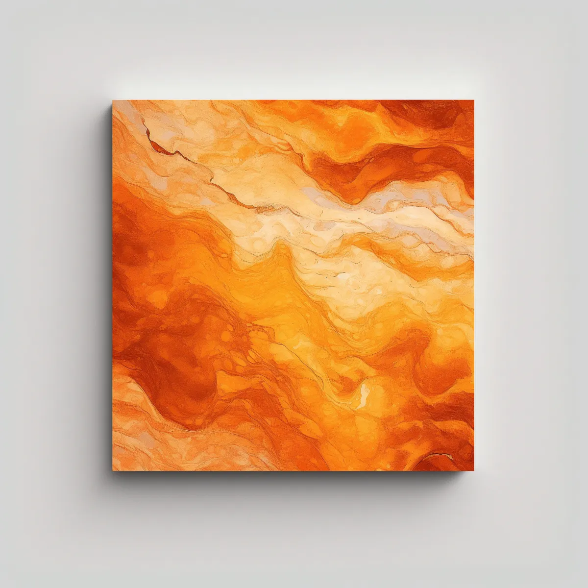 GENERICO - Cuadro Decorativo Con Espectacular Textura De 70x70 Cm