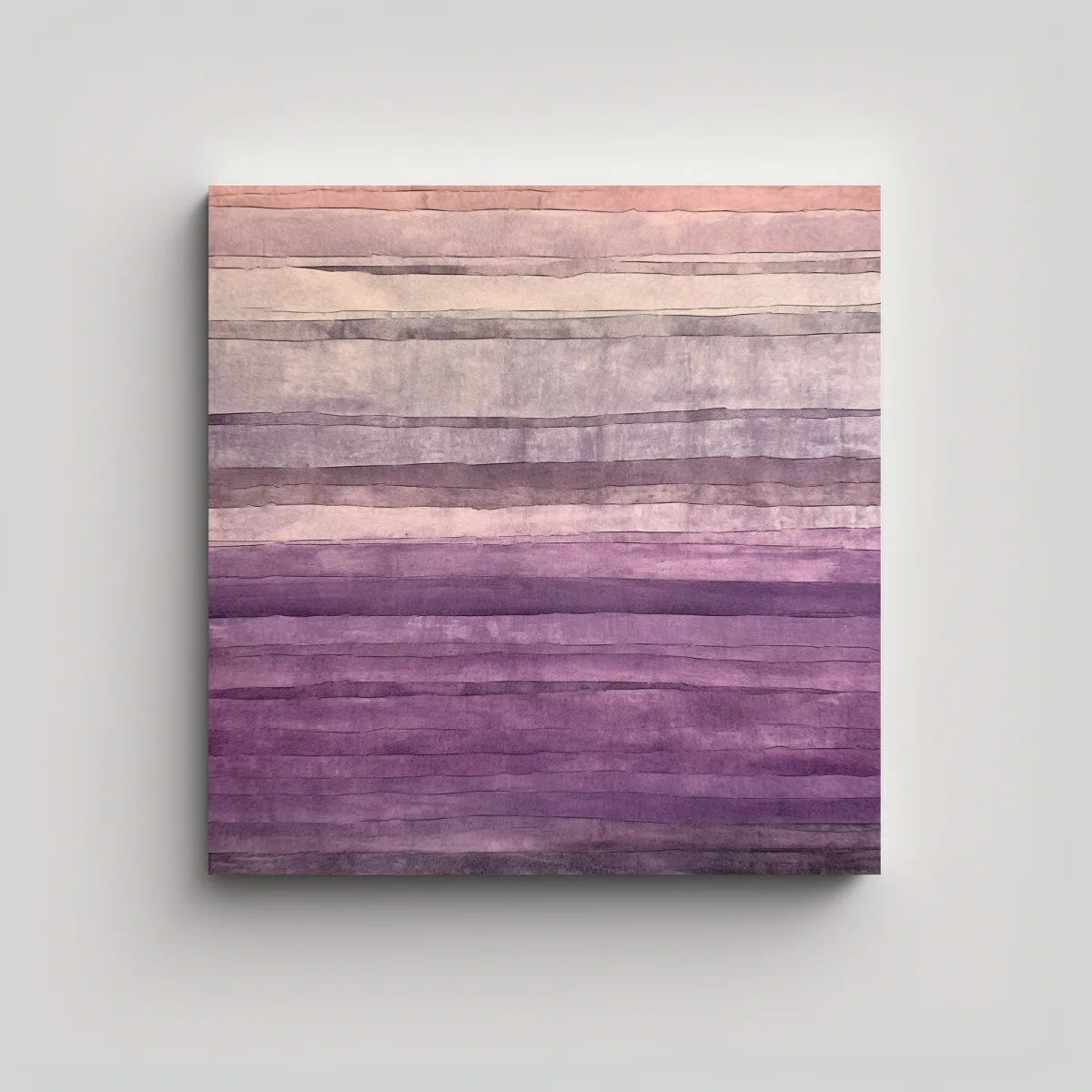 GENERICO - Obra De Arte Moderna Minimalista Que Expresa 50x50 Cm