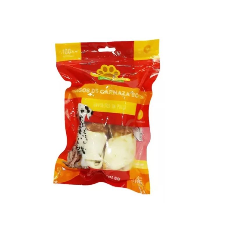 NATURAL CHOICE INCENSE - Natural Choice Hueso Carnaza Grande Perro Con Pollo 2 un.