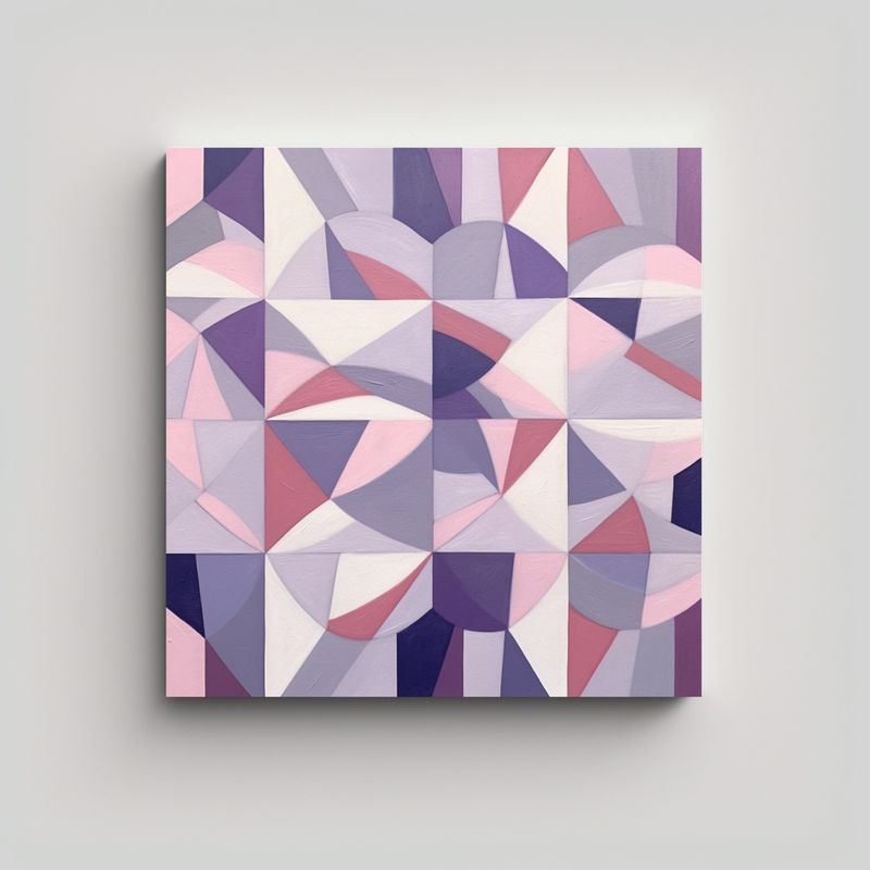GENERICO - Cuadro De Tela Minimalista Con Creatividad 70x70 Cm