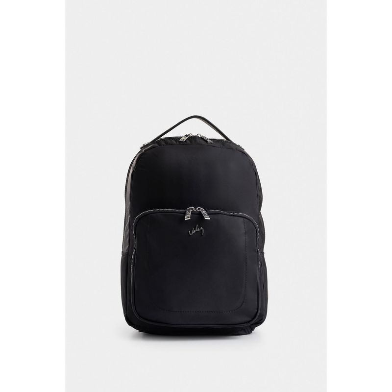 VELEZ - Vélez Morral Púrpura De Lona Para Mujer Manija Cuero Negro
