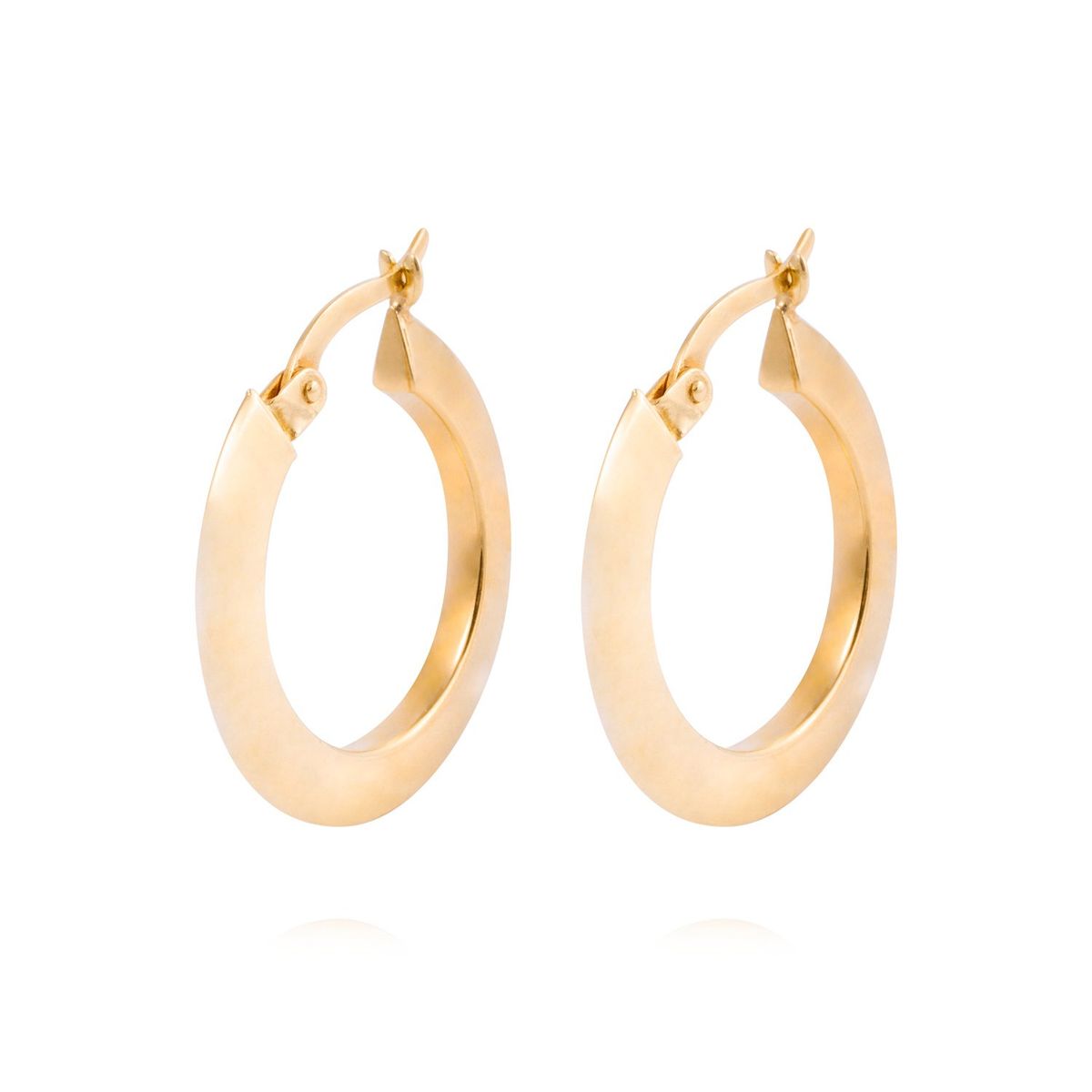 JB JOYAS BARON - Aros de Oro 18kt Argollas 21