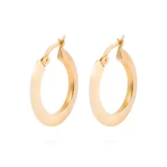 JB JOYAS BARON - Aros de Oro 18kt Argollas 21