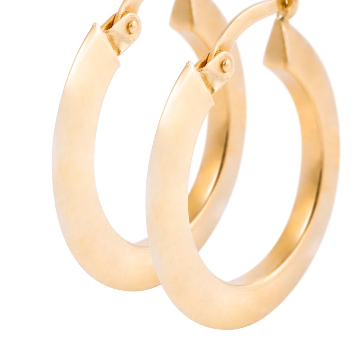 JB JOYAS BARON - Aros de Oro 18kt Argollas 21
