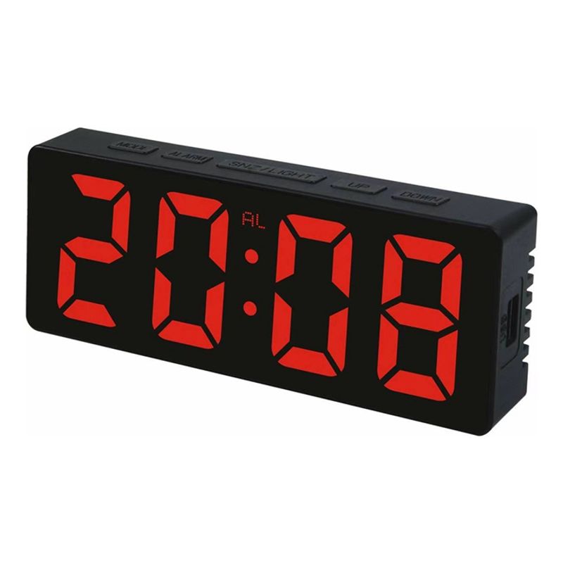 GENERICO - Despertador Digital Snooze Reloj Led Electrónico 4 Pantallas