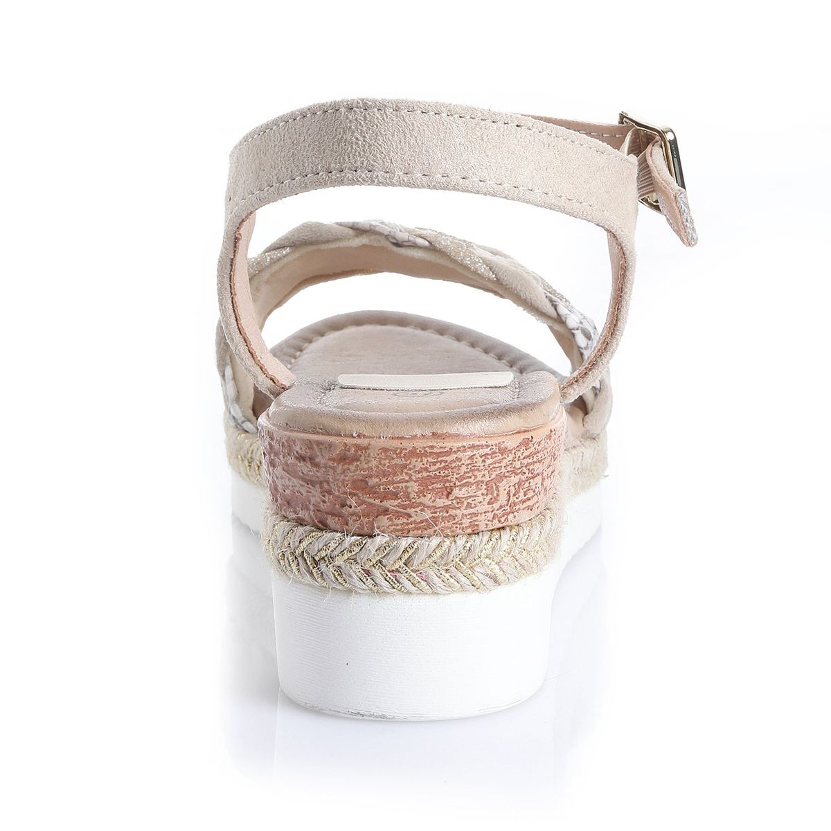 VIA UNO - Sandalia Mujer Beige Via Uno 22542610