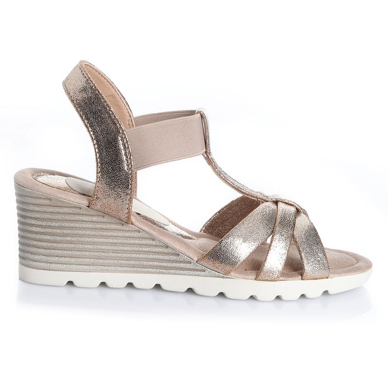 VIA UNO - Sandalia Mujer Rose Gold Via Uno 22543607