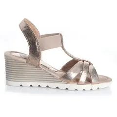 VIA UNO - Sandalia Mujer Rose Gold 22543607