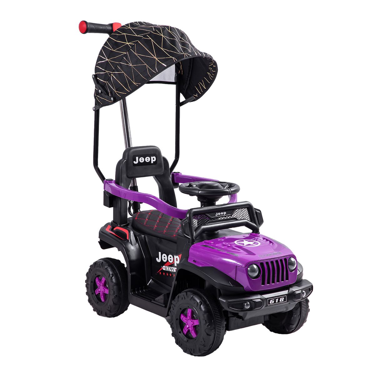 BEBESIT - Auto Correpasillo Eléctrico Cruiser Morado Bebesit
